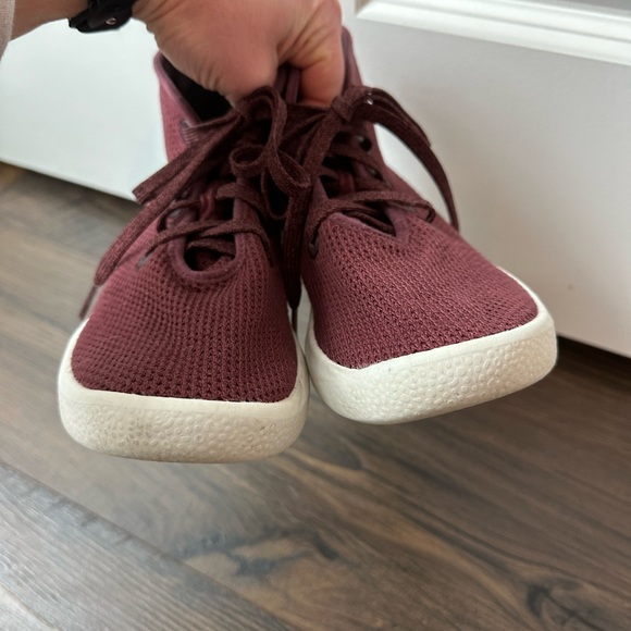 ALLBIRDS Women's Tree Toppers Kauri Zin Maroon w/ White Sole (Size 6) - Picture 5 of 11